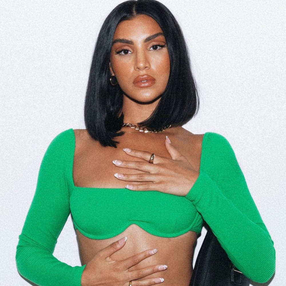 Princess Polly Becca LS Crop Top